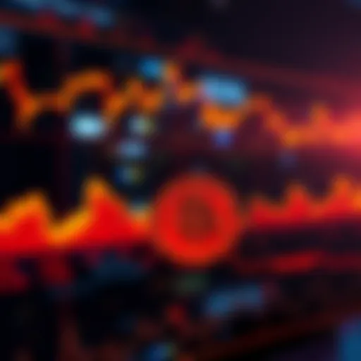 A price chart showing Bitcoin's fluctuations during economic crises and inflation periods.