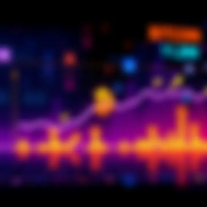 Bitcoin Price Chart A line graph showing Bitcoin's predicted price rise to $200K by 2029 and a drop to $90K in 2030, with upward and downward arrows indicating possible trends.