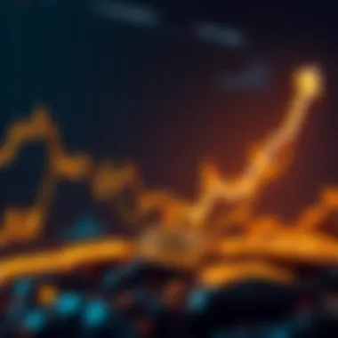 A visual representation of Bitcoin's price trend with an upward arrow indicating predictions of reaching $120k by 2026.