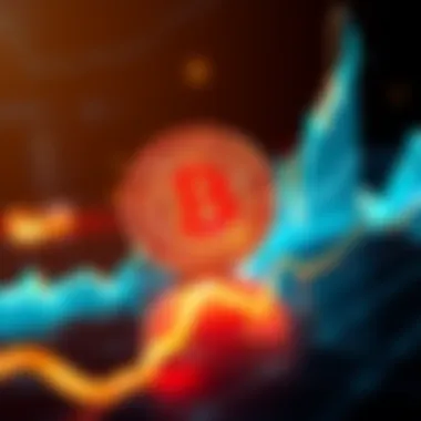 A chart showing Bitcoin price trends with an upward trajectory towards $70,000.