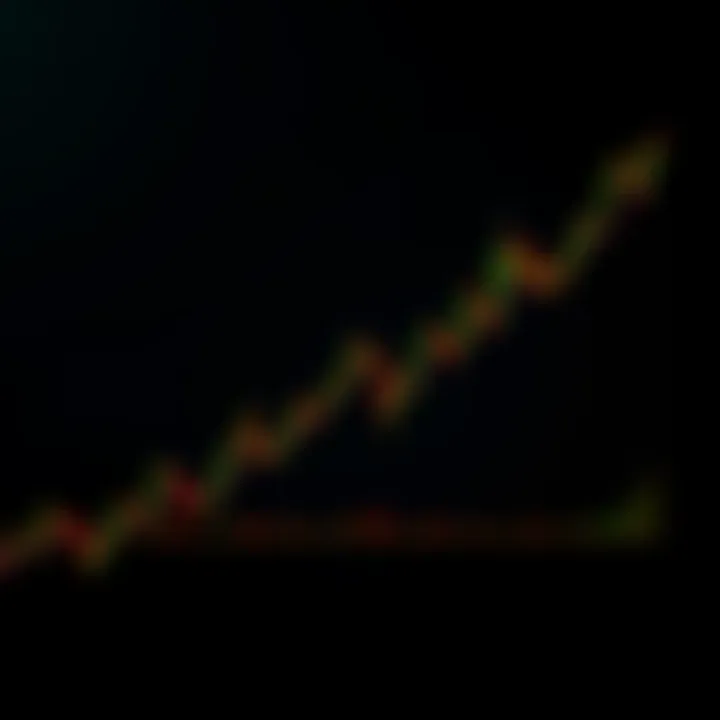 A graph showing a steep decline in Bitcoin prices against a dark background, symbolizing market turmoil.