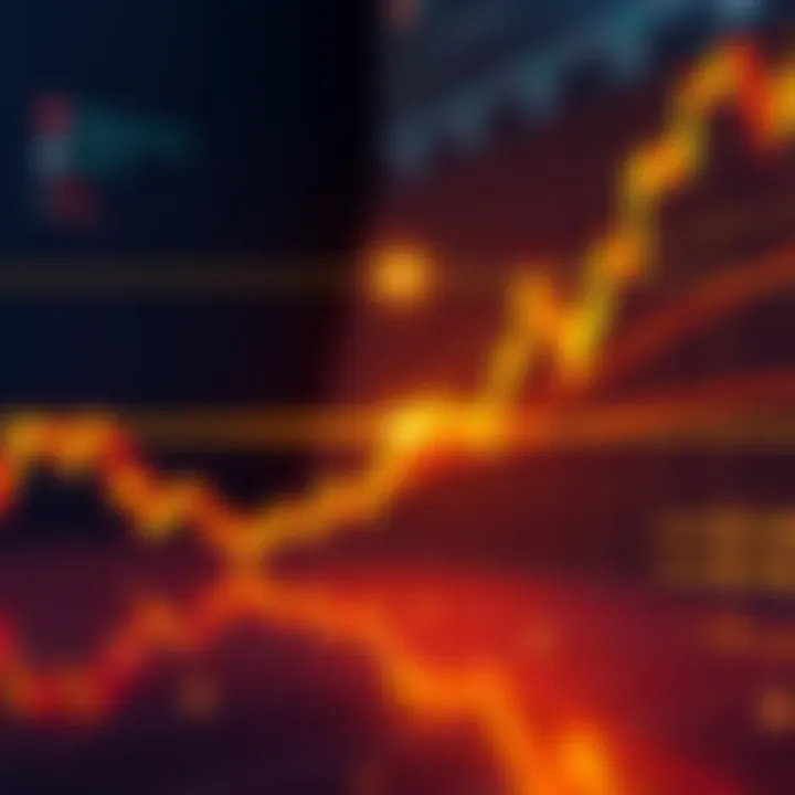 A graphic showing Bitcoin's price chart with highlighted resistance and support levels, indicating potential upward and downward movements.