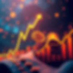 Graph showing Bitcoin price prediction with upward trend and $85,000 mark highlighted