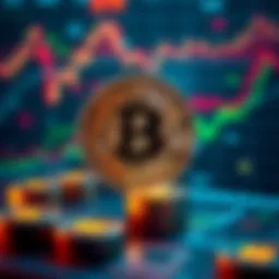 A visual representation of Bitcoin's potential rise to $200K or $150K with charts and symbols of financial growth.