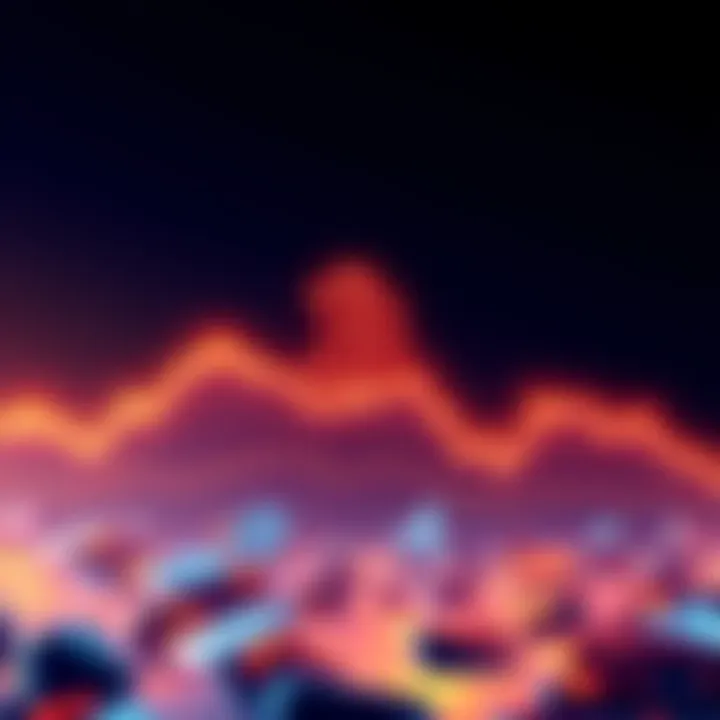 Bitcoin price surge illustration Graphic showing rising Bitcoin price line with $75,000 mark and a downward trend afterward, along with a future prediction of $1 million.
