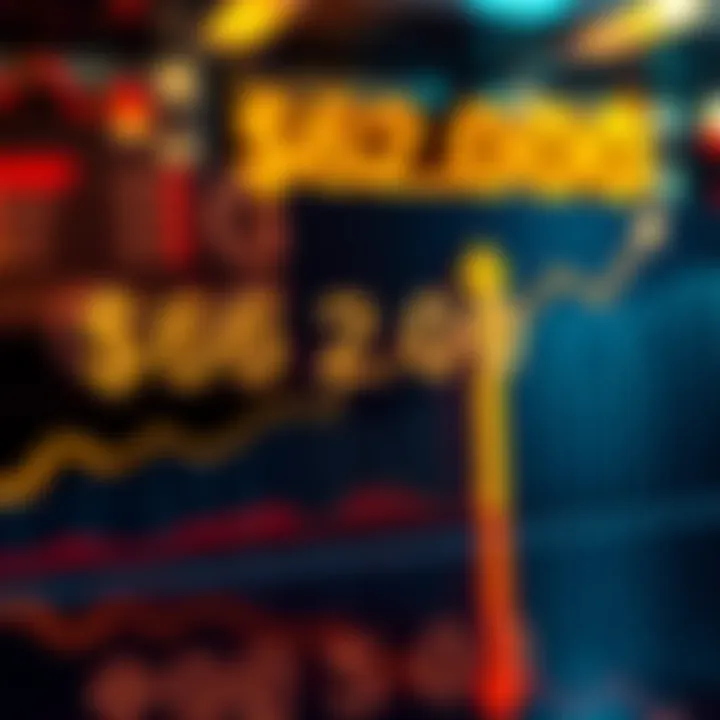A graph showing Bitcoin's price increase to $62,000 with upward arrows and market analysis data.