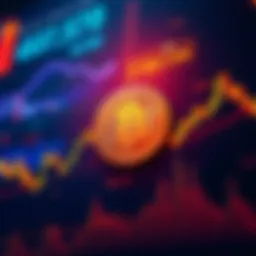 A graphic showing Bitcoin's price chart with a sharp rise past $75,000, highlighting market trends and trading activity.