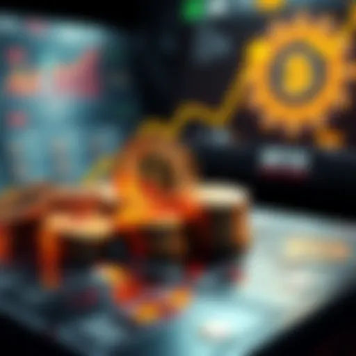 A graphic showing an increase in Bitcoin holdings with coins and a graph rising, symbolizing the new purchase of 3,015 BTC.