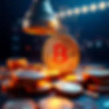 A digital representation of 17,994 Bitcoin being added to a total of 738,731 BTC holdings, symbolizing a significant investment in cryptocurrency.