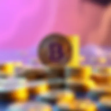 A graphic showing a stack of Bitcoin coins representing a recent increase in holdings, illustrating a positive impact on the cryptocurrency market.