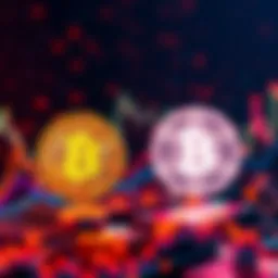 A visual comparison of Bitcoin and blockchain ETFs, highlighting performance and investment strategies.