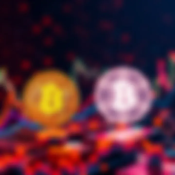 A visual comparison of Bitcoin and blockchain ETFs, highlighting performance and investment strategies.