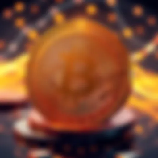 Visual representation of Bitcoin integrated with the Cardano blockchain, showcasing the Midnight Mainnet launch and a large partnership deal