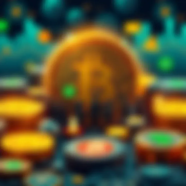 Illustration showing key features of Bitcoin Cash including low transaction fees, smart contracts, and decentralization icons