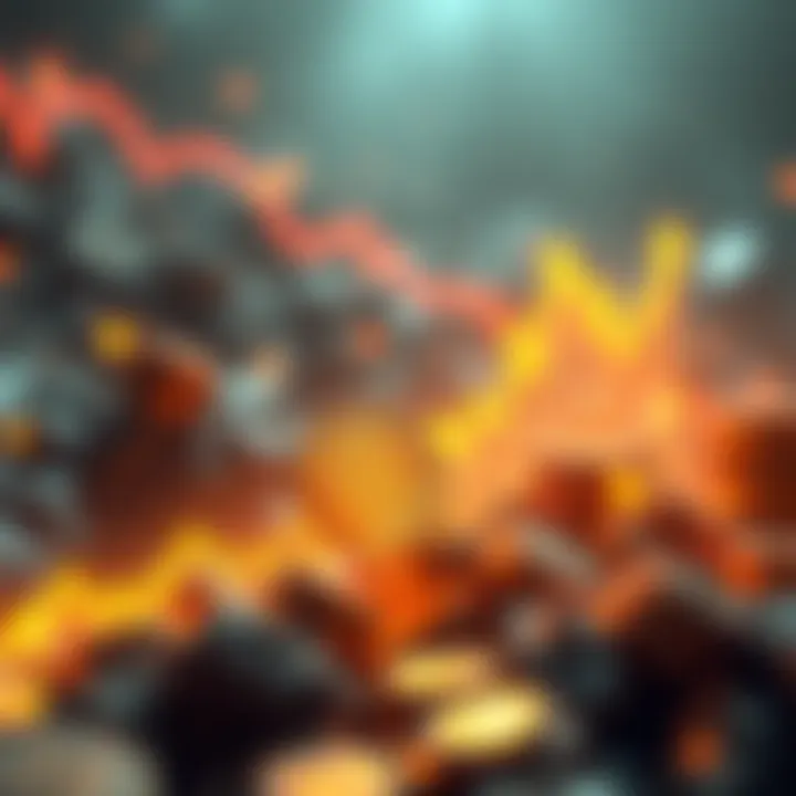 A graph showing Bitcoin Cash's growth compared to Bitcoin's performance over the past year