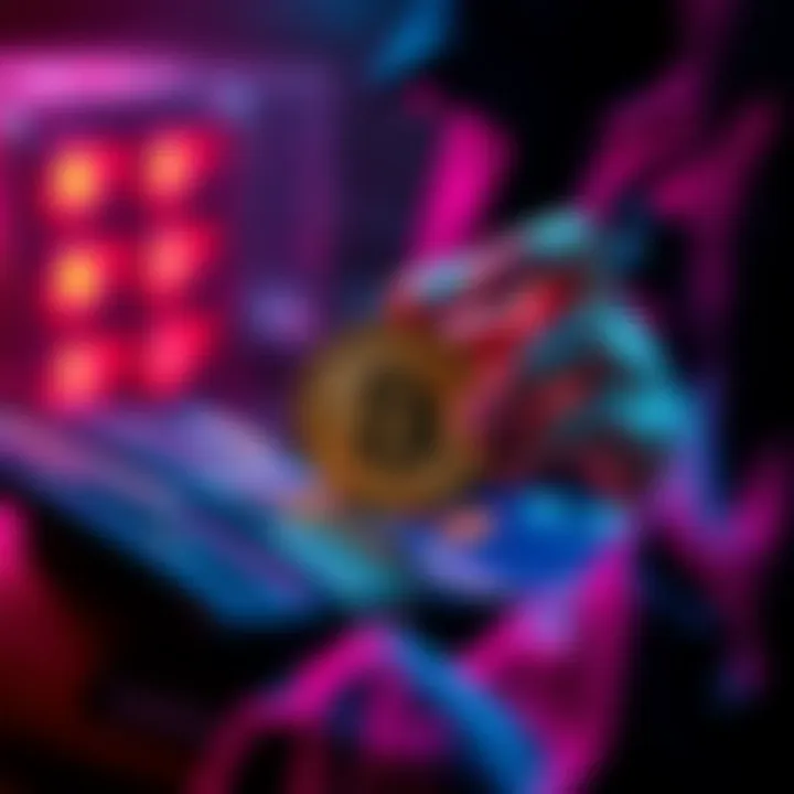 A person securely transferring Bitcoin to a cold wallet, checking for safety measures like seed phrases and two-factor authentication.