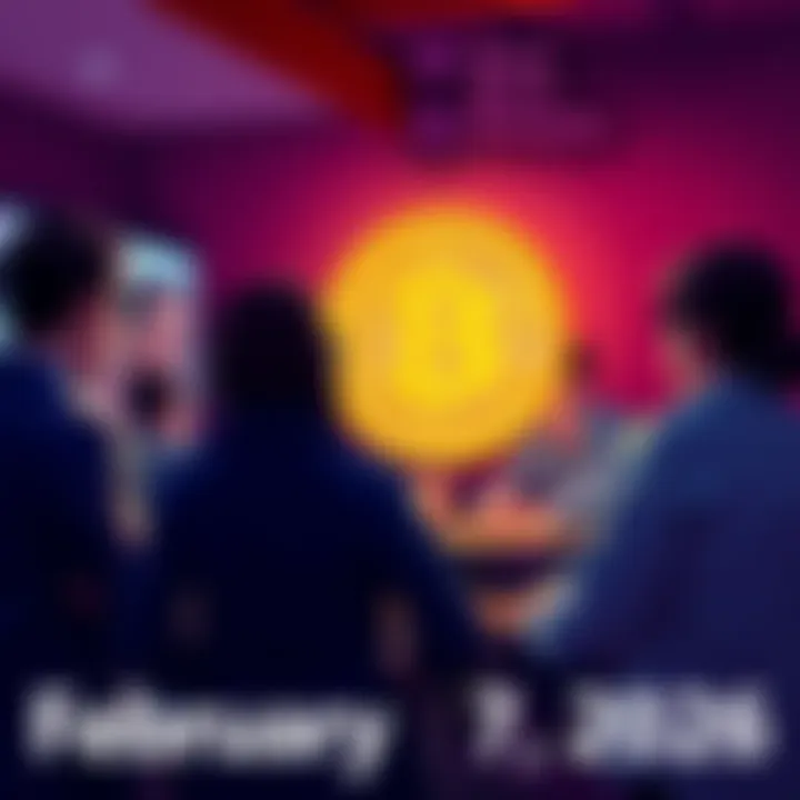 A group of people engaging in discussion about Bitcoin, sharing ideas and insights in a community setting.