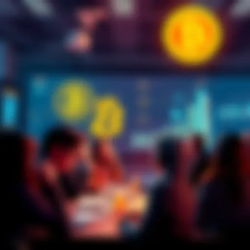 A group of people exchanging ideas about Bitcoin in an online forum