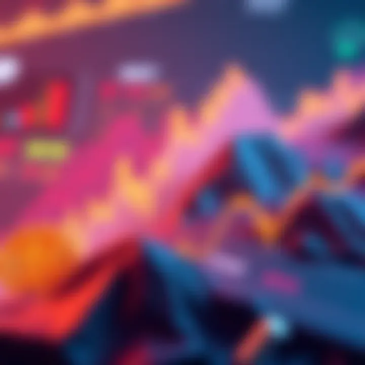 A chart showing Bitcoin's decline over five months, indicating a record loss streak and market concerns