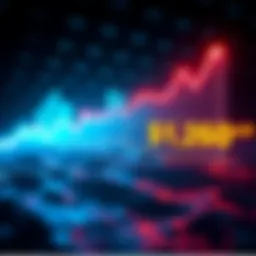 Graph showing $1.26 billion Bitcoin ETF outflows with upward trend line indicating potential buying opportunity