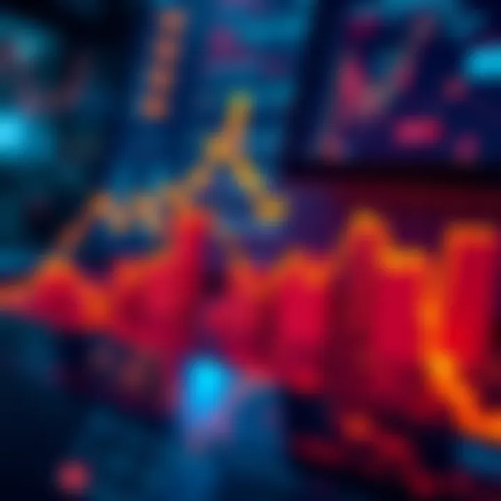 Graph showing Bitcoin ETFs experiencing losses in October