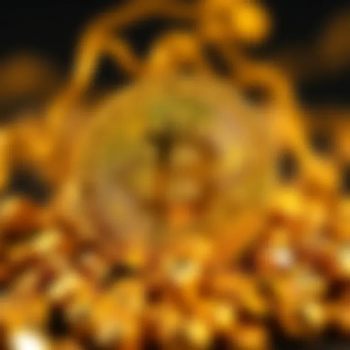 A shiny Bitcoin gold coin representing the digital currency's significance in the economy.