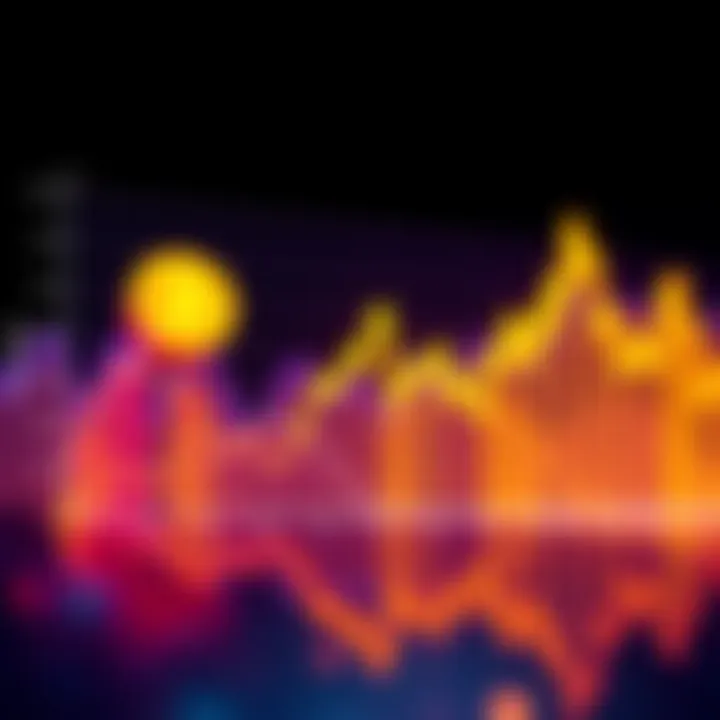 Graph showing Bitcoin price changes after halvings since 2014, highlighting trends and patterns in returns