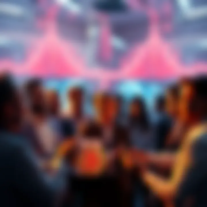 Bitcoin Investment Discussion People discussing Bitcoin as a long-term asset versus a quick investment