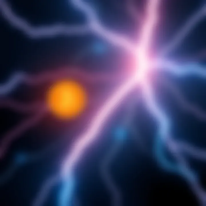 Bitcoin Lightning Network Diagram Illustration showing the payment channel between two parties, Alice and Bob, in the Bitcoin Lightning Network.