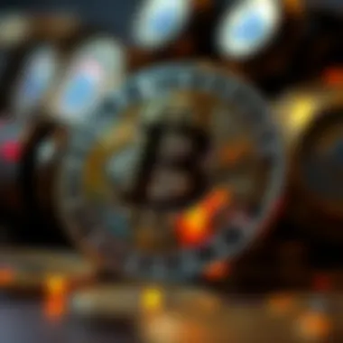 A close-up view of the Bitcoin logo showing its distinct symbol and colors, inviting opinions on its design.