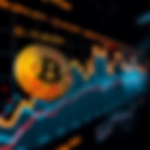 Graph showing Bitcoin price trends and forecasts over five years