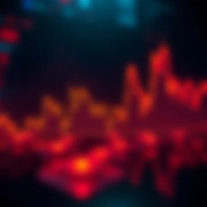 Graph showing Bitcoin price decline with hints of potential recovery ahead