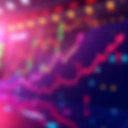 Bitcoin Market Trends A graphic showing the fluctuating trends of Bitcoin prices in 2026 with rising and falling arrows, emphasizing market volatility.