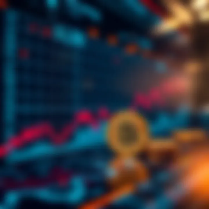 A chart showing Bitcoin price trends alongside a focus on MicroStrategy's influence in the cryptocurrency market.