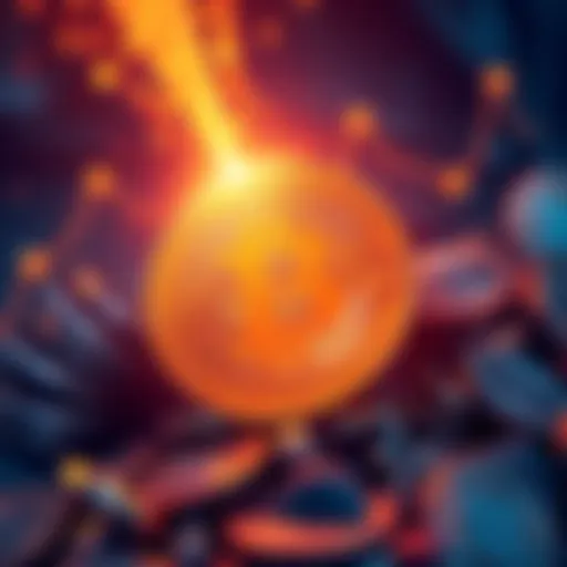 A graphic showing Bitcoin symbols with milestones like reduced mining supply and aging metrics, symbolizing growth in cryptocurrency.
