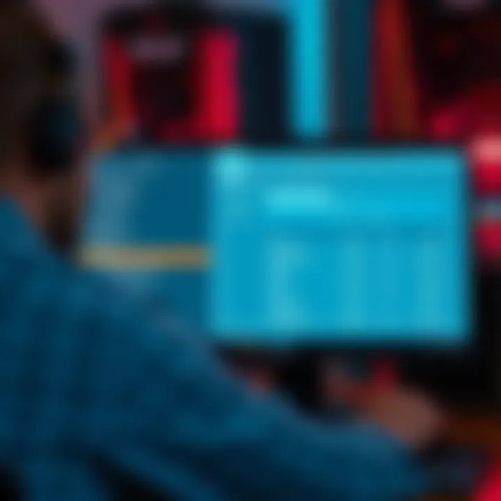 A beginner setting up a Bitcoin mining pool on a computer, showing mining software and configuration settings on the screen.