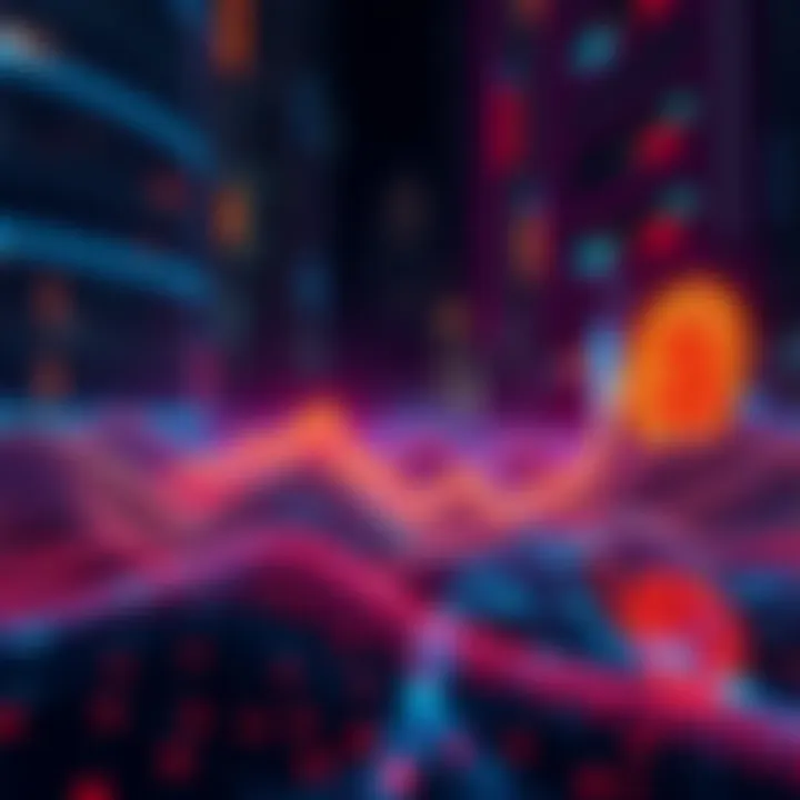 A graphic showing a steep decline in Bitcoin nodes, illustrating the drop of 10,000 nodes from the network.