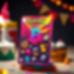 Bitcoin Pokémon Card for a Birthday A colorful Pokémon-style card featuring Bitcoin symbols and playful graphics, designed as a birthday gift for a child.