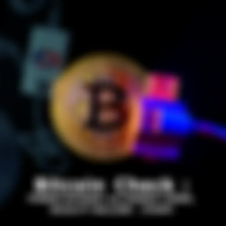 A visual representation of Bitcoin with a power outage theme, showing a Bitcoin logo alongside a power plug and a dark background symbolizing loss of electricity.