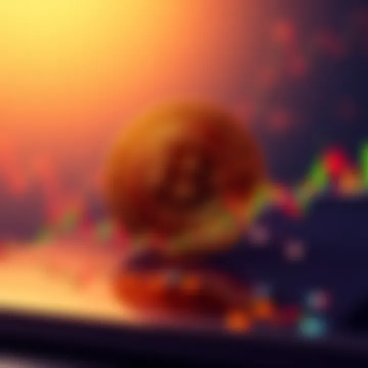 Bitcoin Price Analysis A graph showing Bitcoin price fluctuations with a focus on $65,000 and $38,000 levels, indicating potential investment decisions.