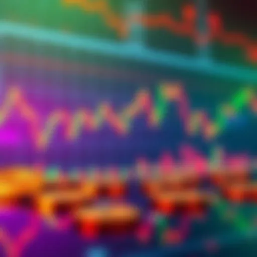 A visual representation of Bitcoin's price trends showing potential drops to 65k and below.