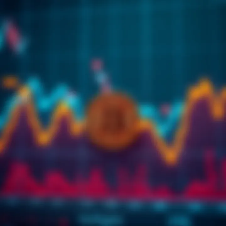 Graph showing Bitcoin's price declining with a focus on $48K mark