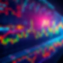 A Bitcoin price chart showing a strong upward trend, indicating potential breakout above $69,500.