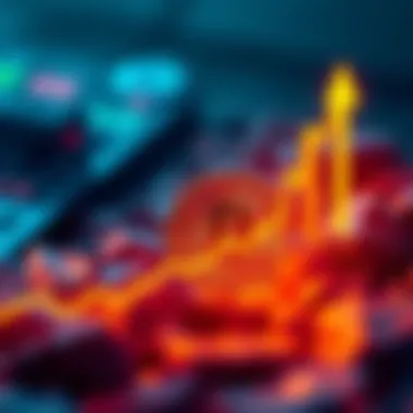 A Bitcoin price chart illustrating the upward momentum in July with projections for future trends