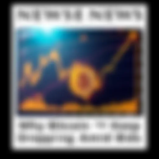 Graph showing declining Bitcoin prices despite increasing bids from buyers.