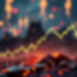 A graph showing a downward trend in Bitcoin value, illustrating market volatility and investor reactions.