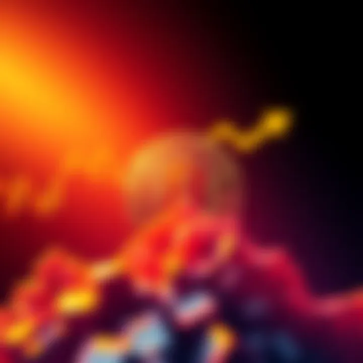 Graph showing Bitcoin price falling to $65,000 with an arrow indicating a potential next target of $59,400.