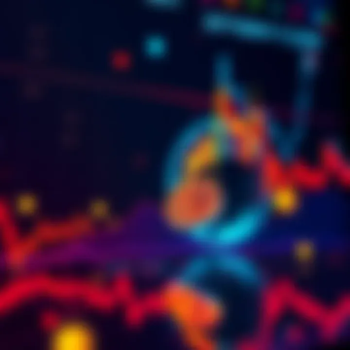 A graph showing Bitcoin's significant price drop, indicating investor fear in the market.