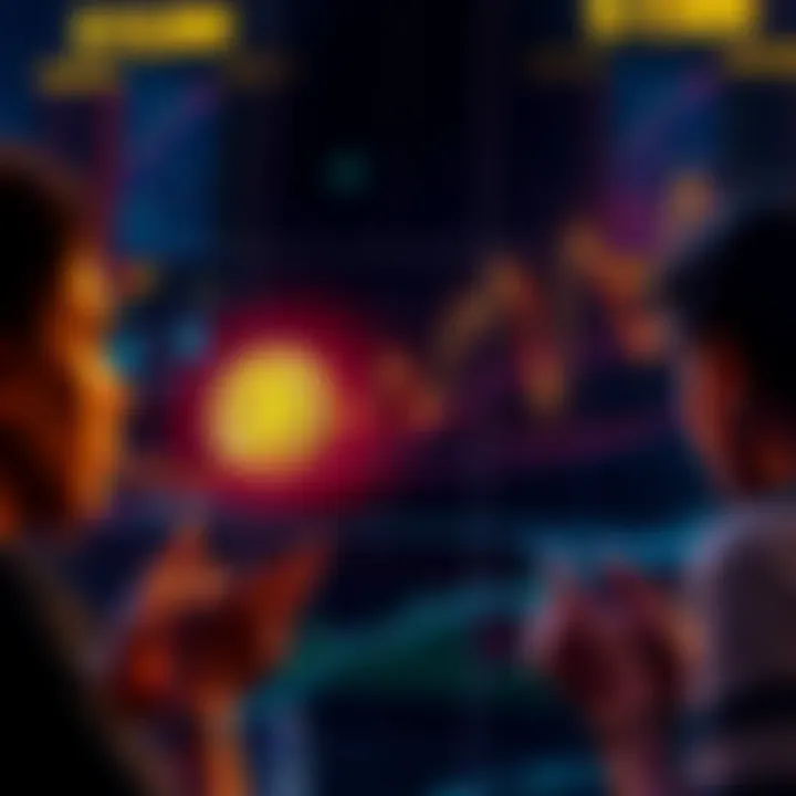 Graph showing Bitcoin price dipping with emotional reactions from investors