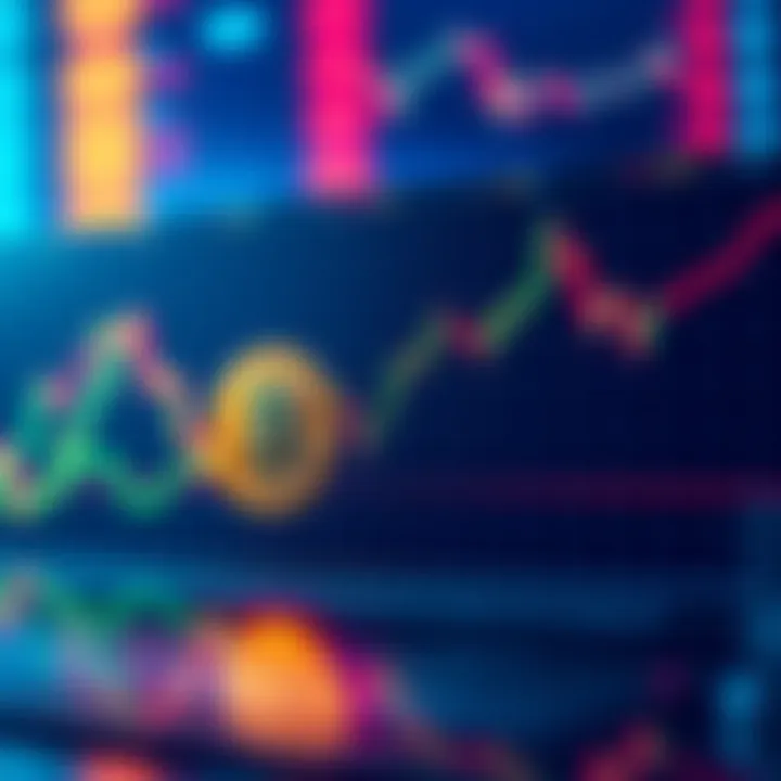 A graph showing Bitcoin's price trends with a power law curve overlay.